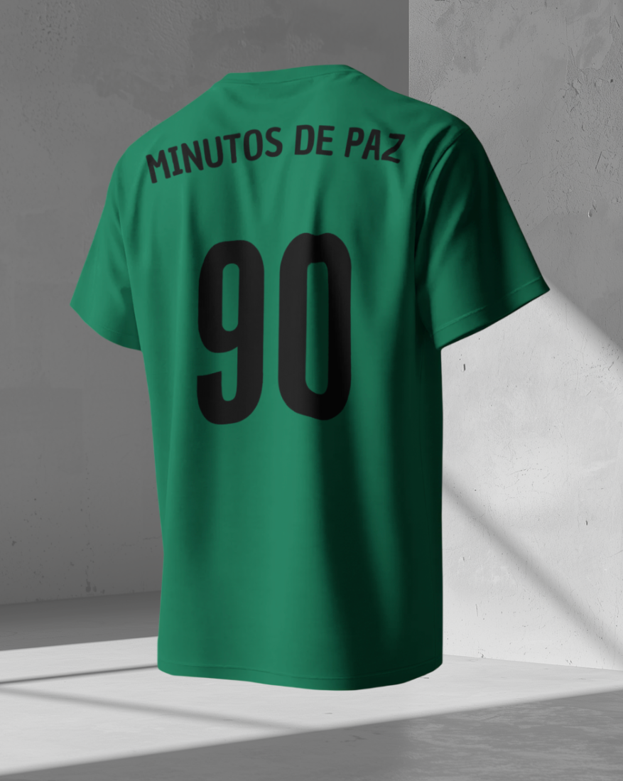 90 MINUTOS - GREEN + BLACK TEE