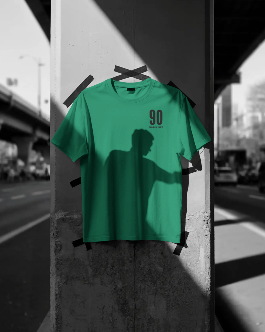 90 MINUTOS - GREEN + BLACK TEE