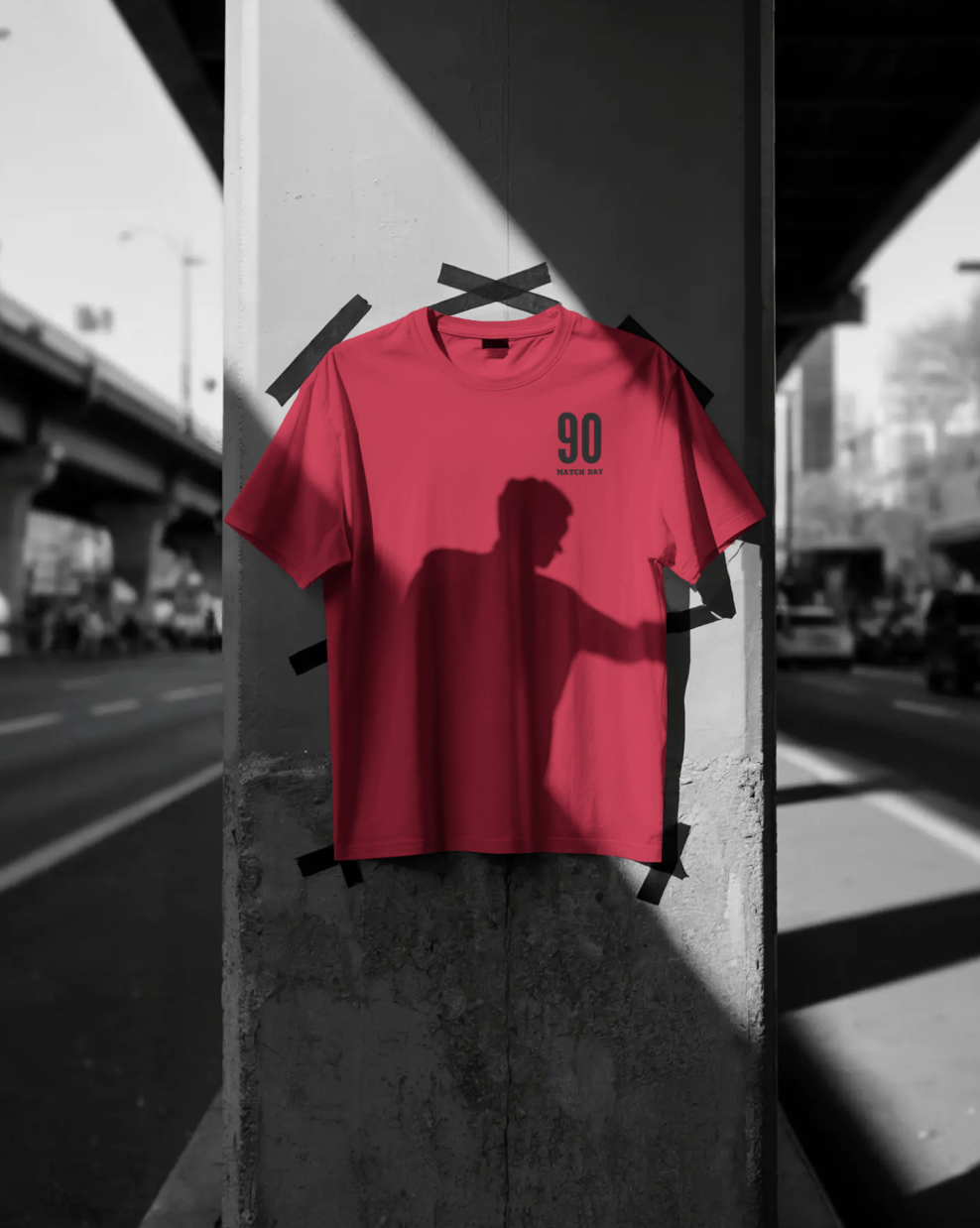90 MINUTOS - RED + BLACK TEE