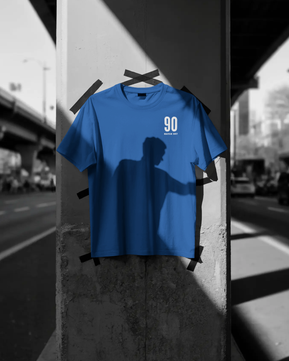 90 MINUTOS - BLUE + WHITE TEE