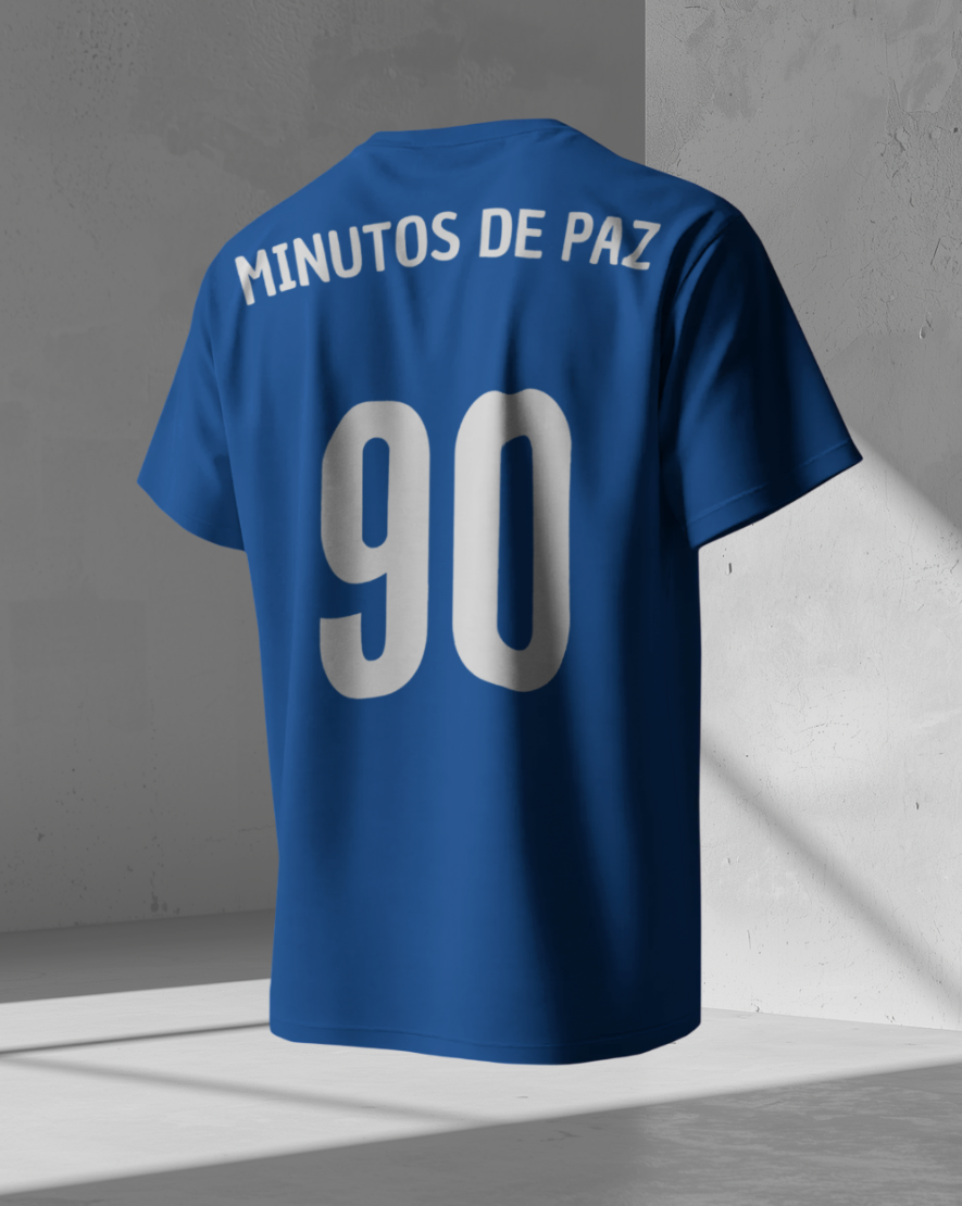 90 MINUTOS - BLUE + WHITE TEE