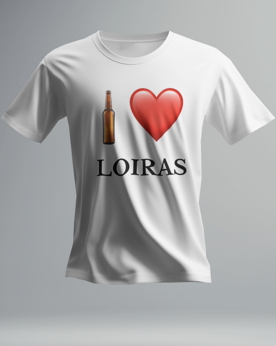 LOIRAS ON TOP - WHITE TEE
