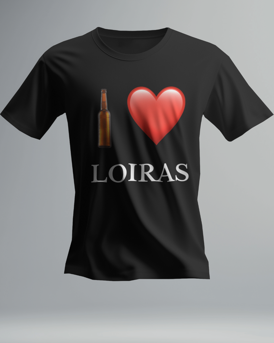 LOIRAS ON TOP - BLACK TEE